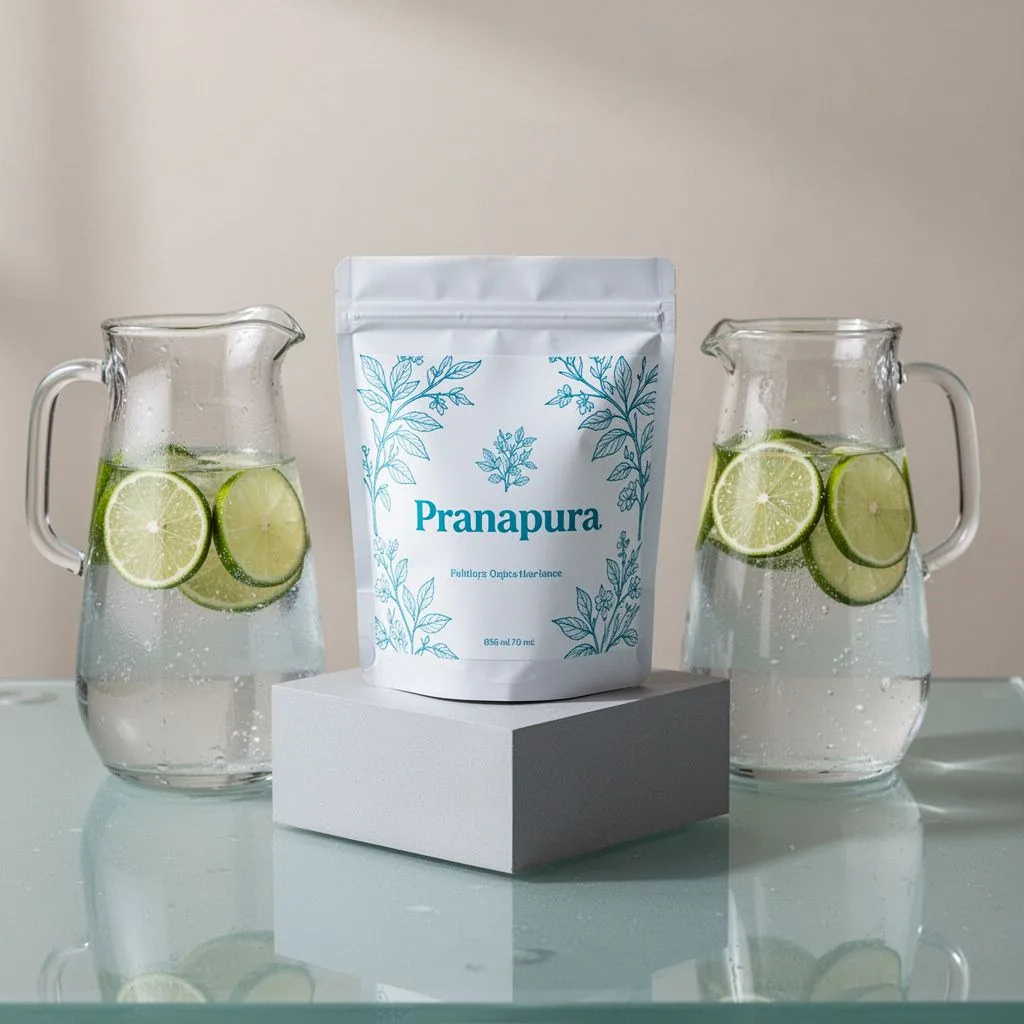 Pranapura Mineral Prana Electrolitos de Agua de Coco y Sal Rosada